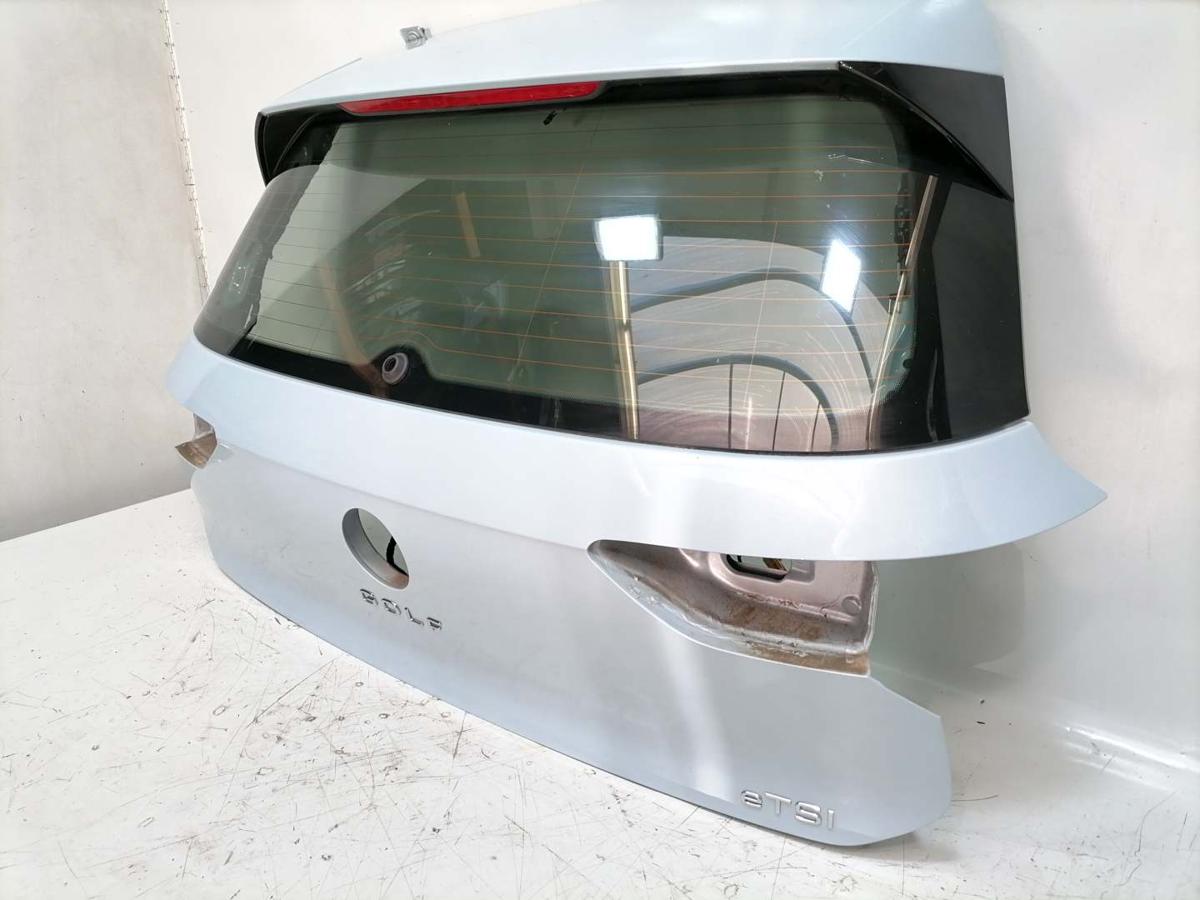 VW Golf 8 original Heckklappe mit Heckscheibe LV5L Christal Ice Blue Fließheck Bj.2024